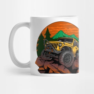 Jeep yellow Mug